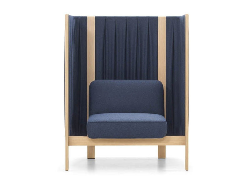 Loungestuhl Velum mit Paneelen - Reoffice