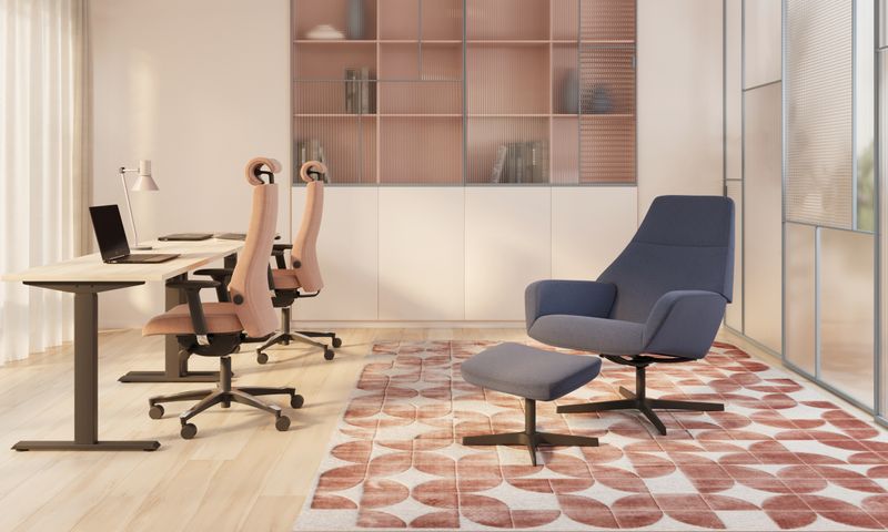 Nowy Styl Barrique Loungesessel drehbar - Reoffice