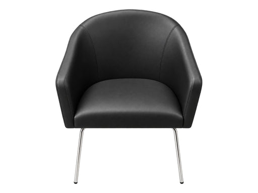 Kunstledersessel Schwarz Nero Vela