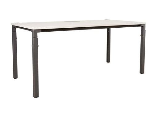 Manuell höhenverstellbarer Schreibtisch Steelcase Bianco