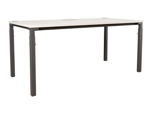 Manuell höhenverstellbarer Schreibtisch Steelcase Bianco