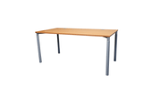 Hali Schreibtisch Buche mit Kabelkanal - Reoffice