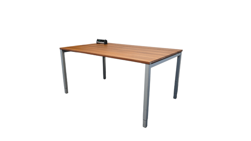 Neudörfler „Walnut One“ höhenverstellbarer Tisch mit Kabelführung - Reoffice