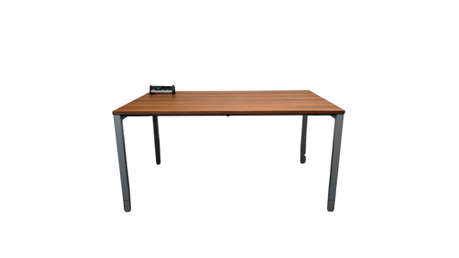 Neudörfler „Walnut One“ höhenverstellbarer Tisch mit Kabelführung - Reoffice