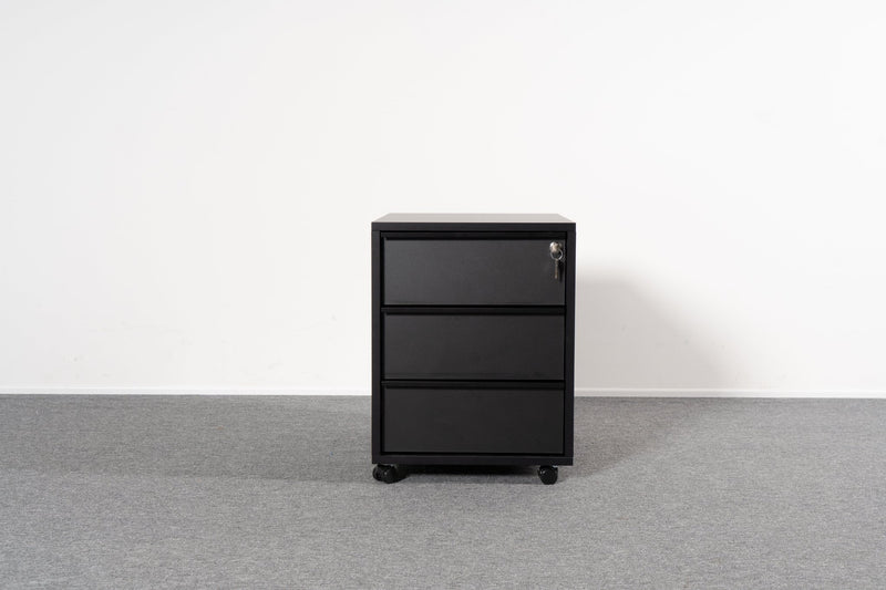 Rollcontainer Schwarz Narbutas Ausstellungsstück - Reoffice