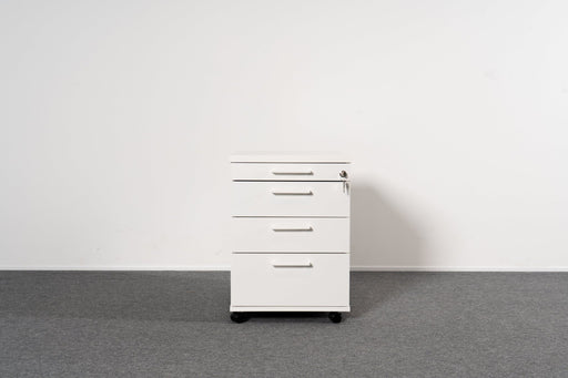 Rollcontainer Weiß 4 Laden Narbutas Ausstellungsstück