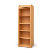 Rollladenschrank Blaha Buche 55 cm – Schrägansicht geöffnet