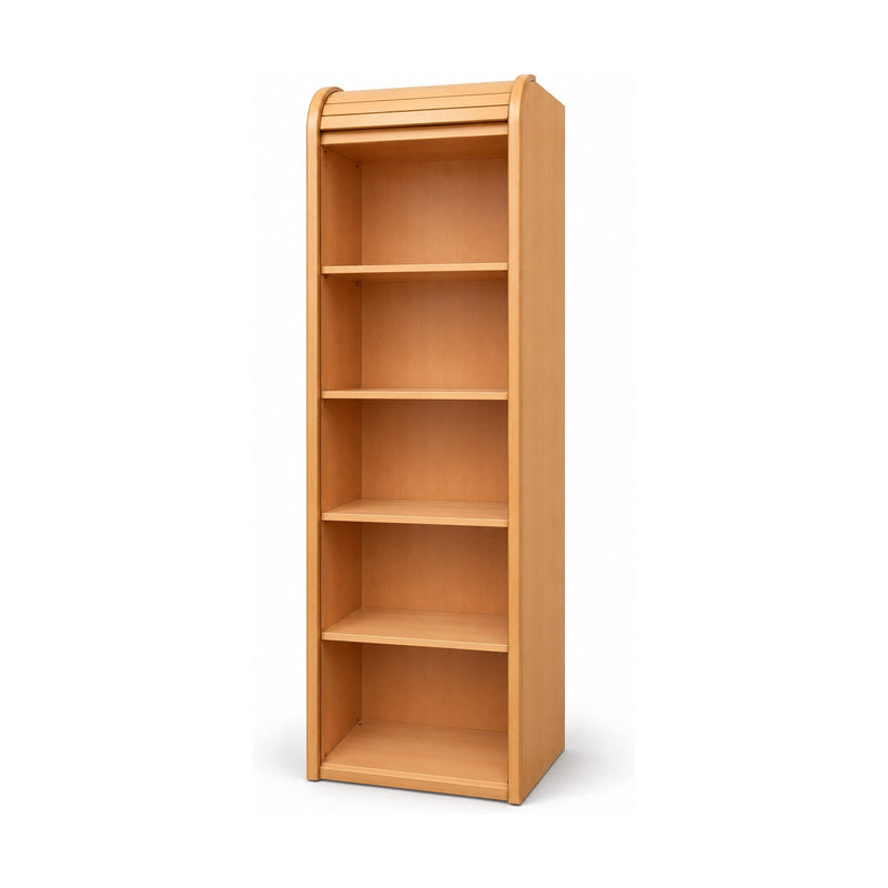 Rollladenschrank Blaha Buche 55 cm – Schrägansicht geöffnet