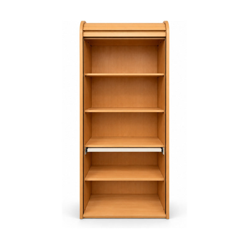 Rollladenschrank Blaha Buche 80 cm – Vorderansicht geöffnet