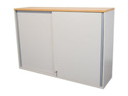 Aktenschrank mit Eiche Oberfläche 3OH 160cm - Reoffice