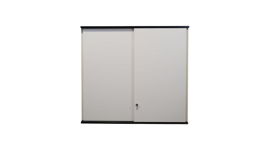 Schiebetürenschrank 3 OH Weiß Anthrazit Fylo Bene
