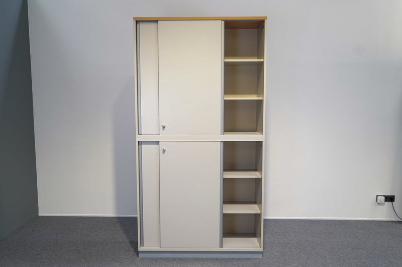 Schrankset Beige Eiche Blaha - Reoffice