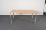 Schreibtisch Ahorn Grau 160x80 Narbutas Ausstellungsstück - Reoffice