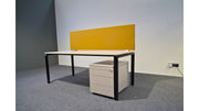 Blaha Arbeitsplatz Set Tisch, Container und Trennwand - Reoffice