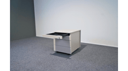 Blaha Arbeitsplatz Set Tisch, Container und Trennwand - Reoffice