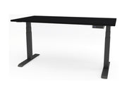 Yellow Dot Complete Desk Set (Joy) – Platte Schwarz U999 ST7, Gestell Schwarz
