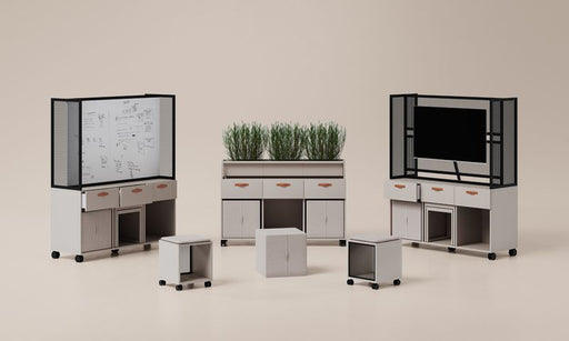 OFFA Triple Box Sideboard von Nowy Styl - Reoffice