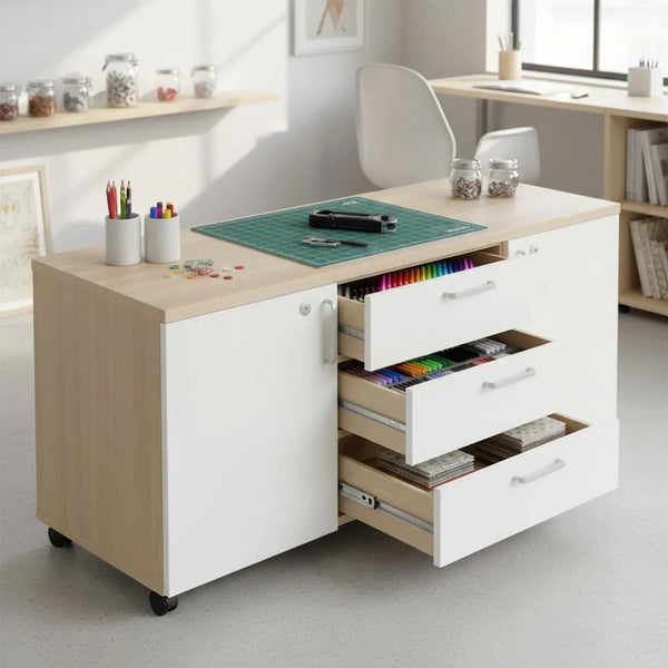 Stauraumlösungen für Ordnung und Produktivität