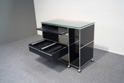 USM Haller Sideboard 2 Schubladen Schwarz - Reoffice