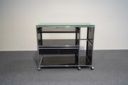 USM Haller Sideboard 2 Schubladen Schwarz - Reoffice