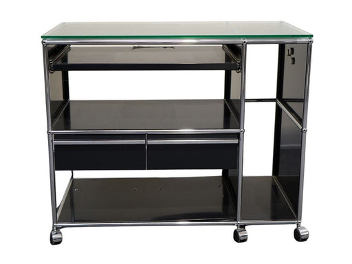 USM Haller Sideboard 2 Schubladen Schwarz