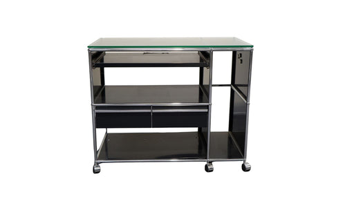 USM Haller Sideboard 2 Schubladen Schwarz