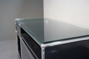USM Haller Sideboard 4 Schubladen Schwarz - Reoffice