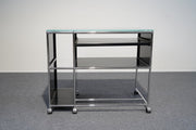 USM Haller Sideboard mit Glasplatte Schwarz - Reoffice