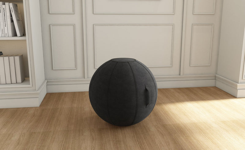 Yellow Dot Ergo Ball – im Büro