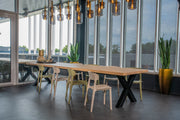 Yellow Dot Pura Kantinenstuhl – Beige in der Kantine