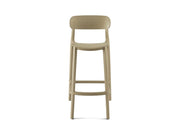 Yellow Dot Pura Barhocker Beige – Frontansicht