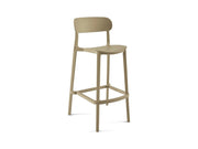 Yellow Dot Pura Barhocker Beige – Dreiviertelansicht