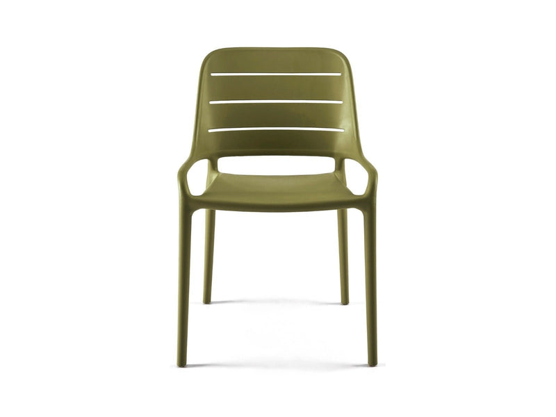 Yellow Dot Shade Kantinenstuhl Green Tea – Frontansicht