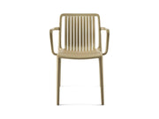Yellow Dot Stripe Stuhl Beige – Frontansicht