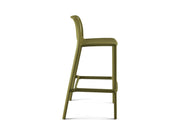 Yellow Dot Stripe Barhocker Green Tea – Seitenansicht