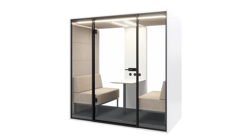 Box 4 Telefonkabine – Rendering seitlich