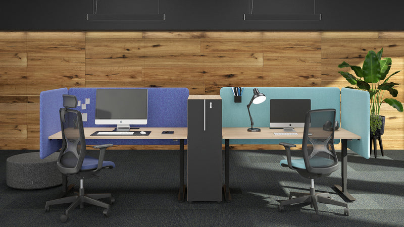 Reoffice – Akustische Tischtrennwand Desk 760