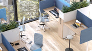 Reoffice – Akustische Tischtrennwand Desk 760