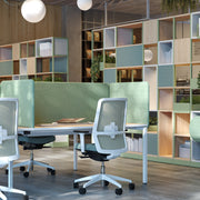 Akustische Tischtrennwand TOP 530 - Reoffice