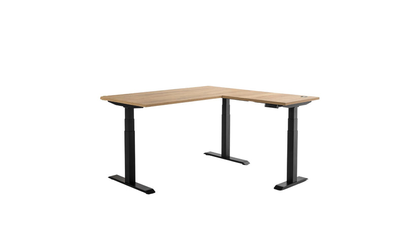 Elektrisch höhenverstellbarer Eckschreibtisch - R1 Twist 90°