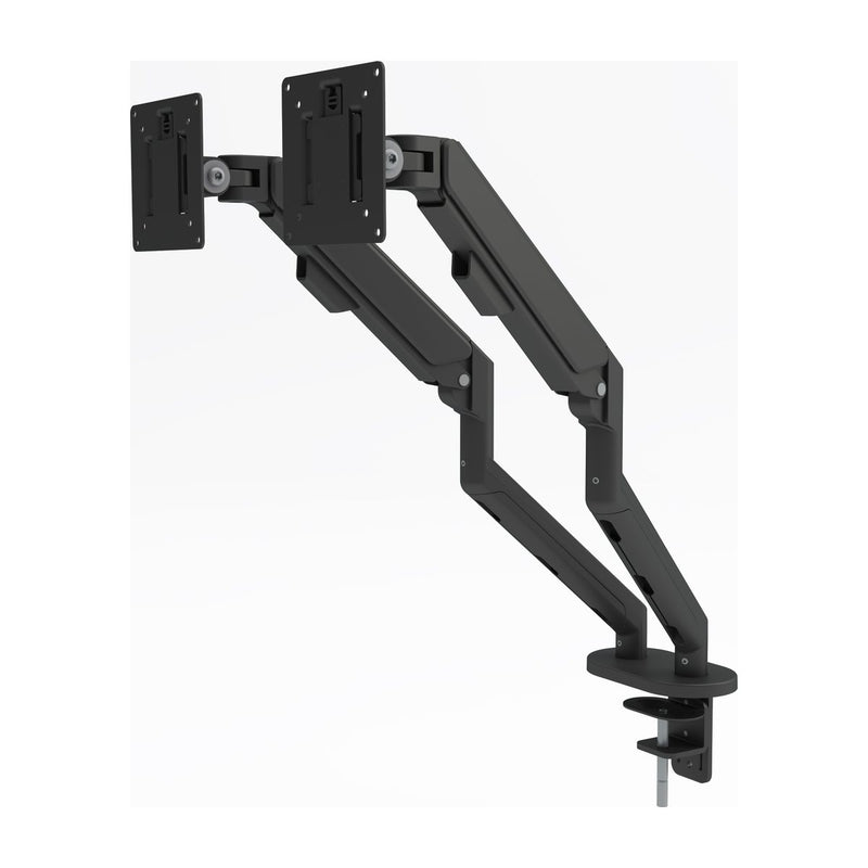 Twin Keeper Monitorarm für zwei Bildschirme, Schwarz
