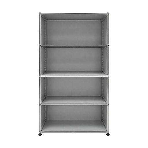 USM Haller Regal 4 Fächer – Grau – Original – 78 x 37 x 145 cm