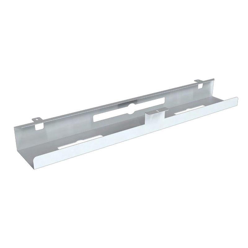 Kabelwanne 80 cm aus Aluminium für die Montage unter der Tischplatte