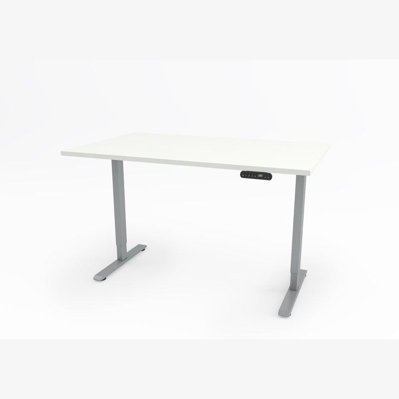 Yellow Dot Light – Platte Topweiss, Gestell Aluminium RAL 9006